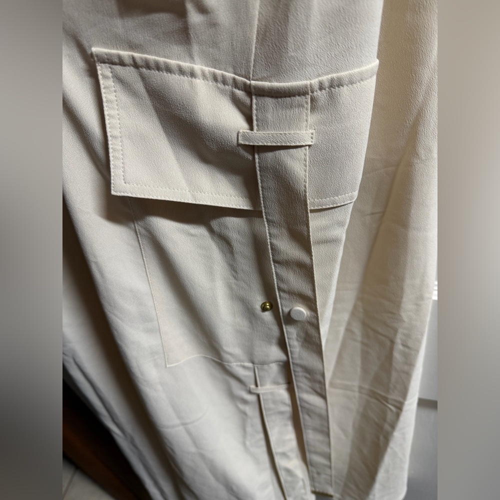 Women's Cream Maxi Dress - Picture 5 of 5